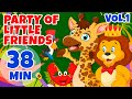 Friends party vol 1  giramille 38 min  kids song