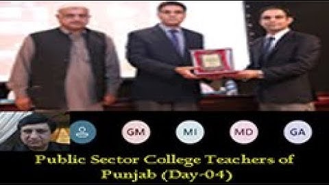 Training Day-04 Online Training on Capacity Building for Public Sector College Teachers of Punjab