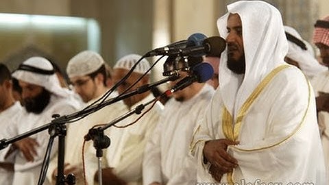 مشاري العفاسي تلاوة مؤثرة لسورة التحريم