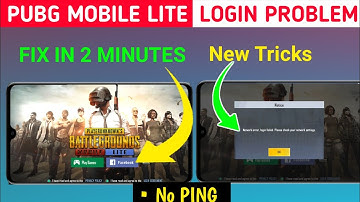 PUBG MOBILE LITE LOGIN PROBLEM SOLVE || PUBG LITE LOGIN PROBLEM NETWORK ERROR CODE RESTRICT AREA