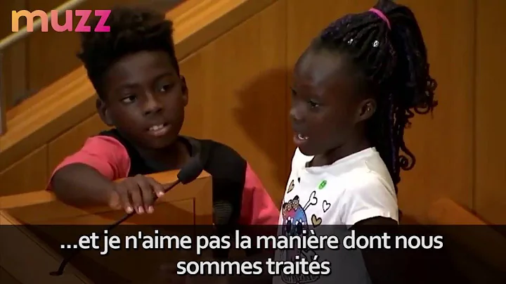 Le discours de la petite Zianna Oliphant meut le m...
