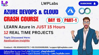 #azure #devops | DAY 15 (Part-1) | Application Insights