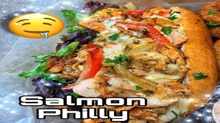 Salmon Philly!! (EASY)
