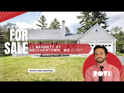 12 Barrett St., Belchertown, MA home video tour