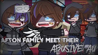 Afton Family Meet Their ABUSIVE AU // Not Original // Gacha Club // Gacha Afton Family // Gacha Fnaf