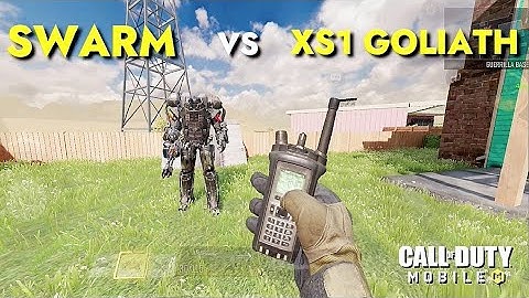 NEW SWARM SCORESTREAK vs XS1 GOLIATH in COD MOBILE! + Riley as K9 Unit Added in Multiplayer
