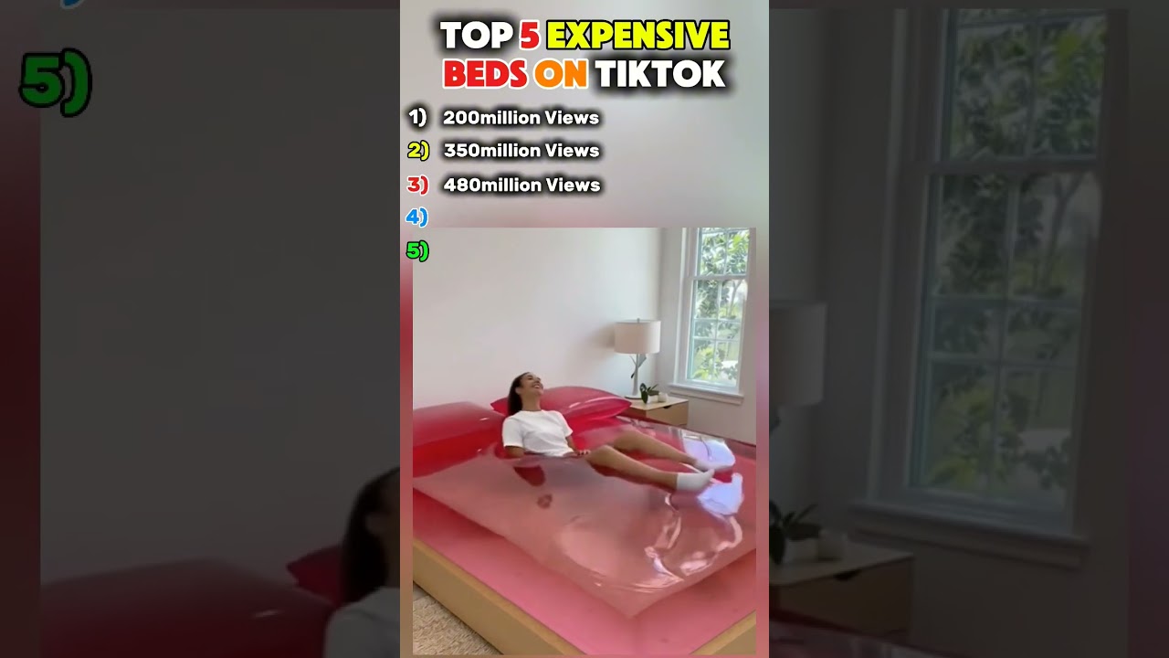 Expensive Beds On Tiktok #bed #expensive #sora #ai #shorts