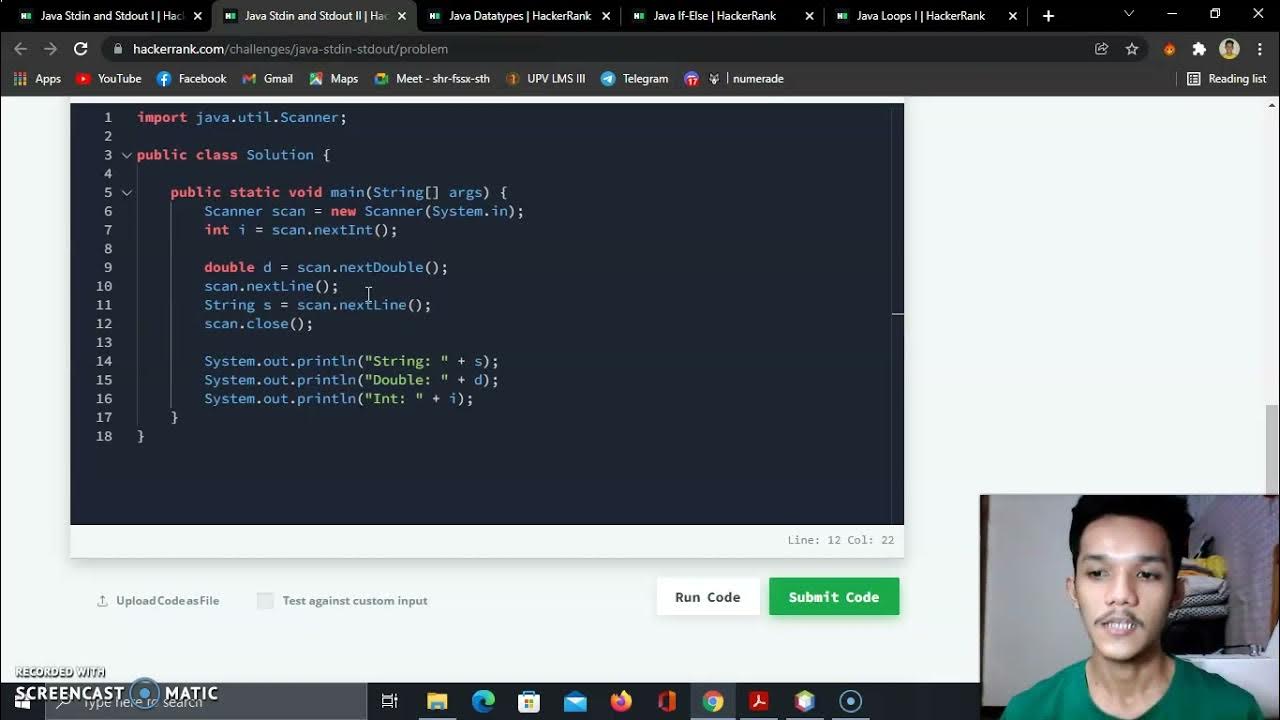 Hackerrank Java Items 15 YouTube