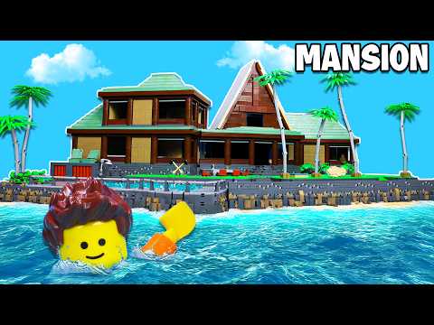 I Built a LEGO MANSION