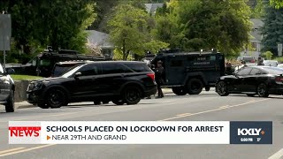UPDATE: Spokane Police, SWAT arrest shooting suspect on South Hill following hour-long standoff