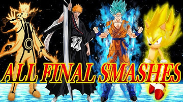 super smash flash 2 all characters final smash