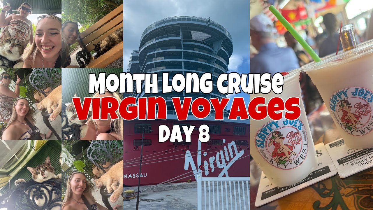 KEY WEST & KITTENS  | Virgin Voyages Day 8 Vlog