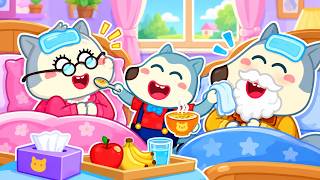 Taking Care Of My Sick Grandparents 😄 Kindness Song 🎶 Kids Songs & Nursery Rhymes