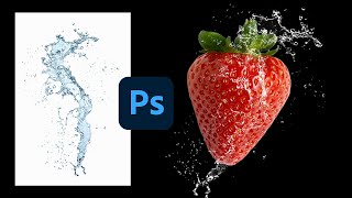 Best Way to Remove Background from Water Splash in Photoshop | graphllly 93