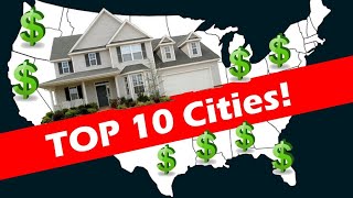 10 BEST CITIES to Buy a Home 2022 (No Housing Crash HERE)