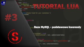 MTA - Tutorial programowania LUA - #3 Baza MySQL i przykłady