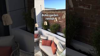 From forgotten corner to boho garden retreat 🌿