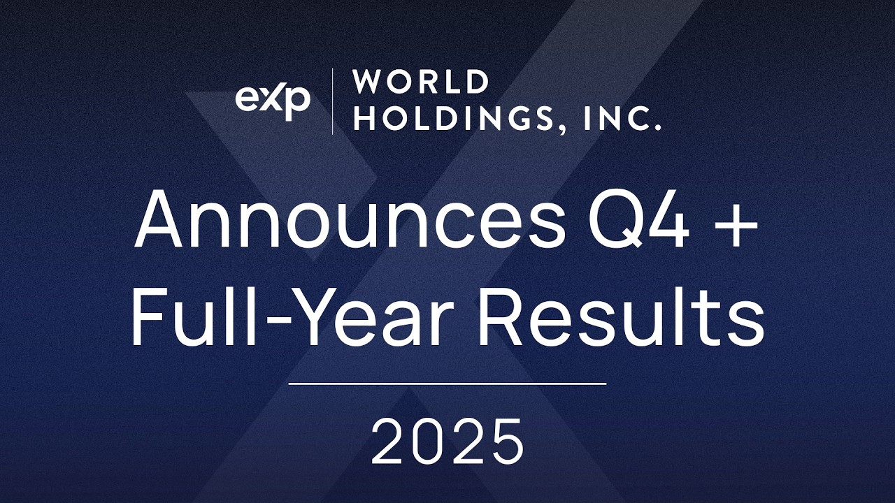 eXp World Holdings Announces Fourth Quarter and Full-Year 2025 Results