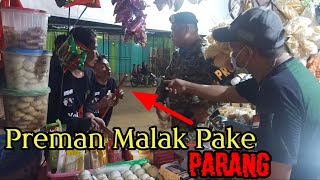Preman Malak  Warung Telkomsel Di Ringkus Provos TNI