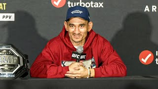 Max Holloway PostFight Press Conference | UFC 300