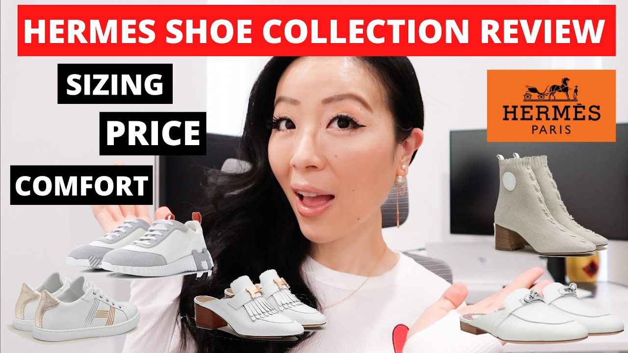 HERMES SHOES COLLECTION REVIEW | Hermes shoes sizing, wear, comfort
