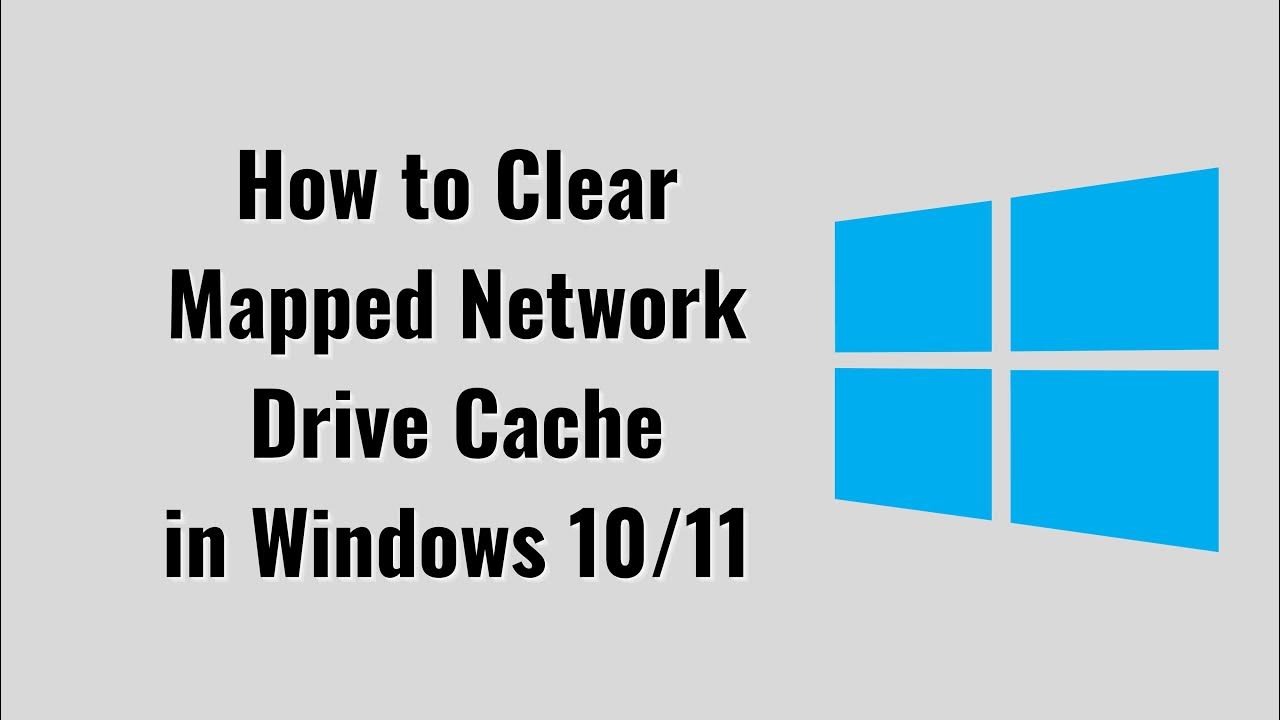 how-to-clear-mapped-network-drive-cache-in-windows-10-11-youtube
