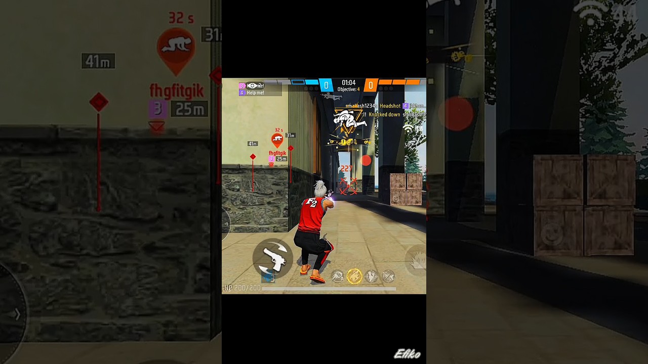 1v4 clutch only m500😱 