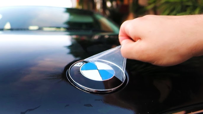 Cambio / intercambio del emblema de BMW en el capó y el portón