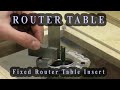 Fixed Base Router Table Insert Fixed Base Router Table Insert