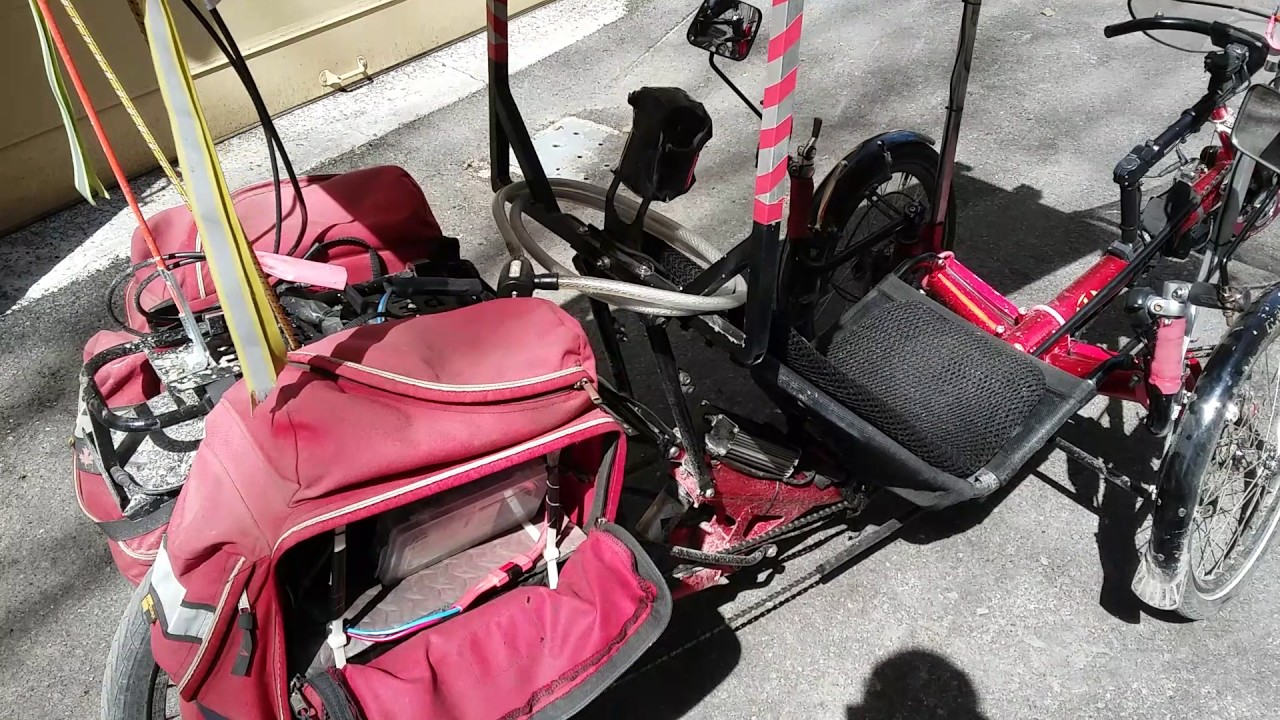 Vélo solaire à Montréal (solar trike) 1.0