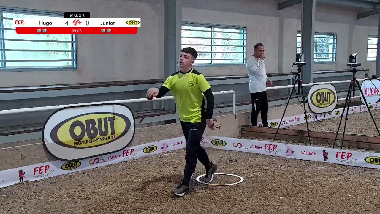 Campeonato de España Individual 2025. Semifinal Juvenil. Hugo Fernandez VS Junior Moral. Valverdón.
