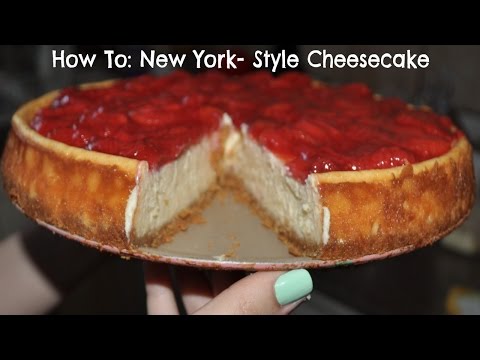 Best New York- Style Strawberry Cheesecake Ever| Baking With Love