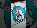 #vocaloid #hatsunemiku #初音ミク #アニメ #イラスト #art #drawing #anime #sketch #shorts #animeart