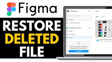 How To Restore A Deleted Figma File 2025 | Recover Deleted Figma File (Beginner Guide)