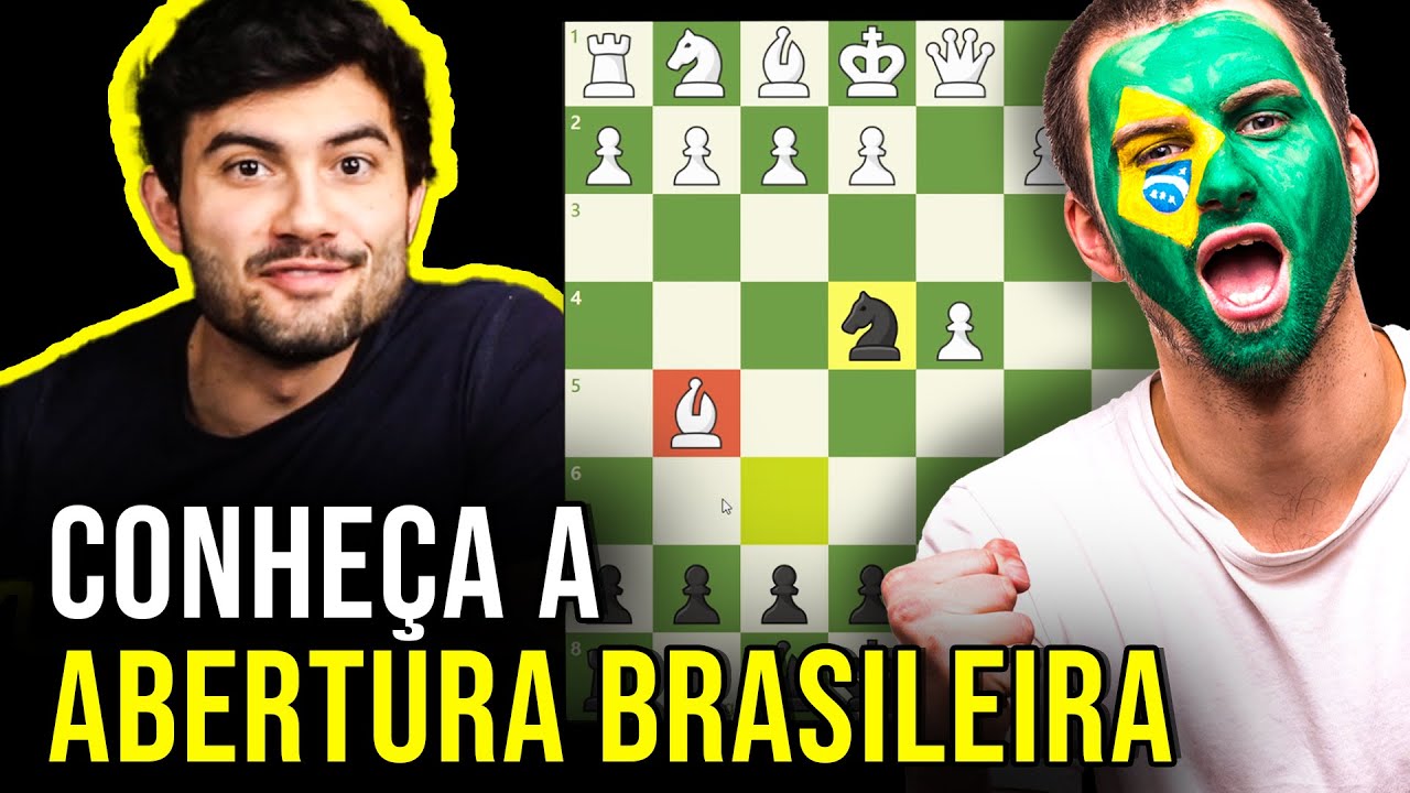 Joguei a Abertura Brasileira no xadrez! 