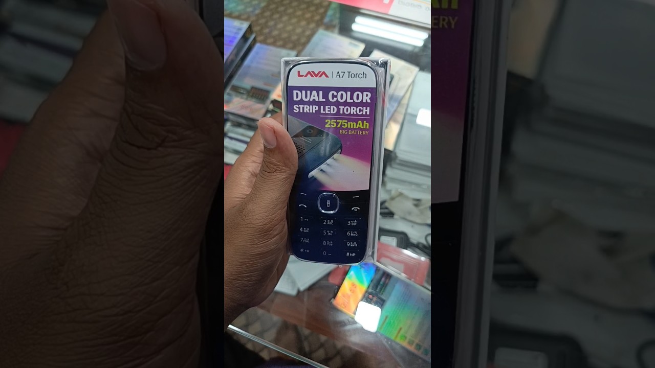 Lava A7 torch //dual led //strip led 