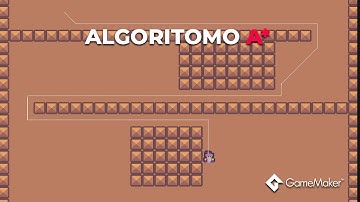 ALGORITMO A* NO GAME MAKER - ENCONTRAR CAMINHO