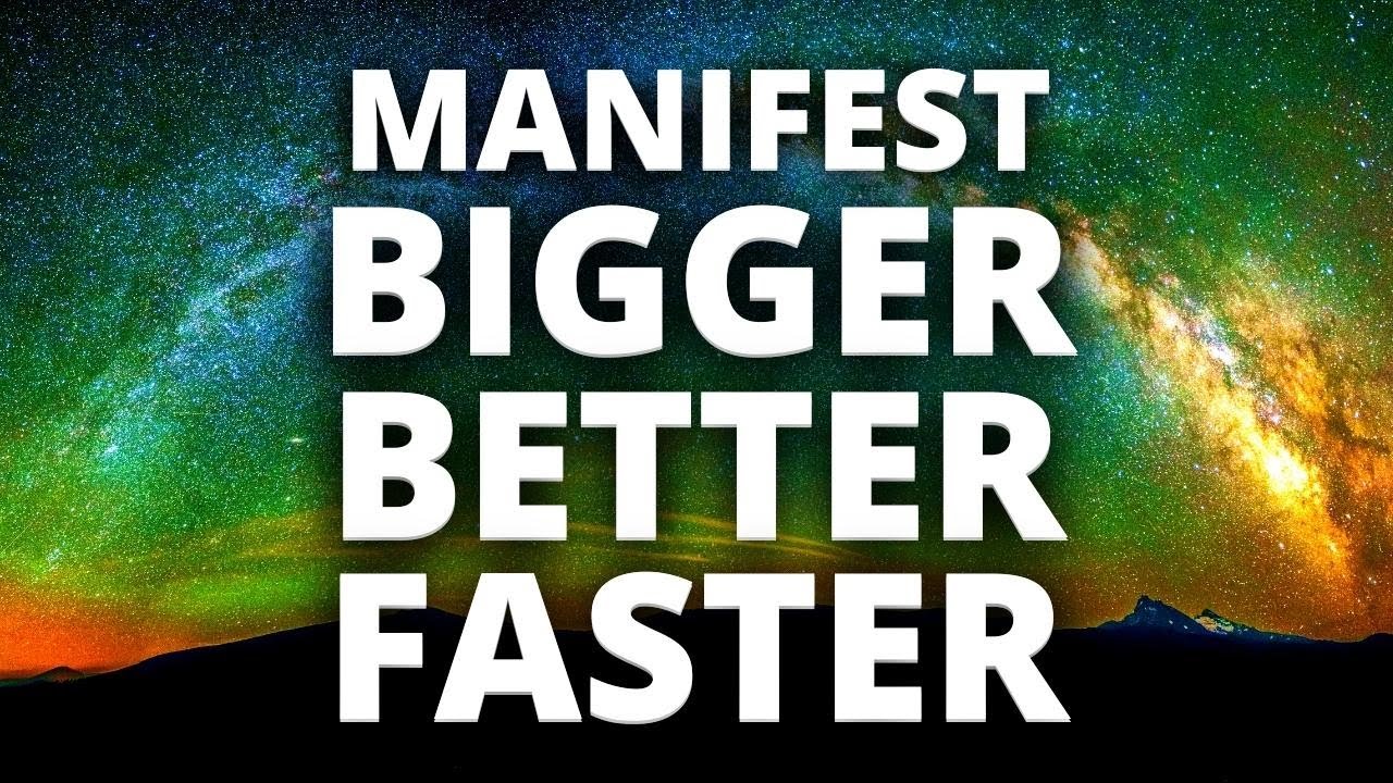 Expansion Meditation to Manifest Your Desires Manifest BIGGER BETTER