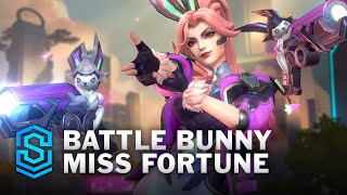 Battle Bunny Miss Fortune Wild Rift Skin Spotlight