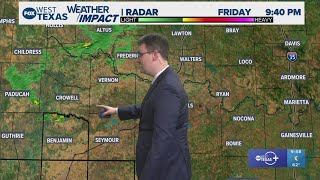 San Angelo, Abilene Weather: Low-end rain chances next week