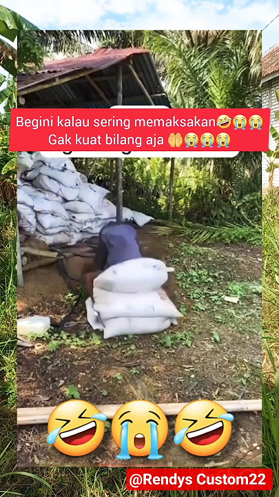 SUDAH TAU BERAT 🤣🤣🤣 MALAH DI ANGKAT 😭😭😭#comedy #funny #ngakak #lucu #fyp #viral #trending #shorts