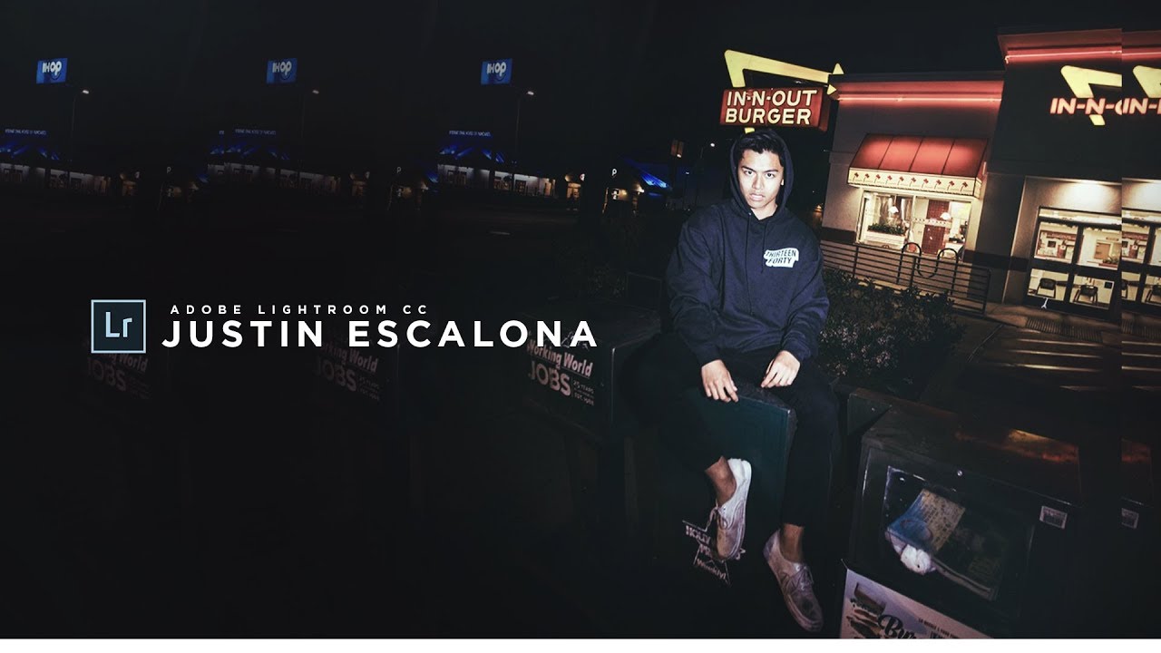 How to Edit Instagram Photos like JUSTIN ESCALONA! 📸 Lightroom CC Photo Editing Tutorial! (2017)