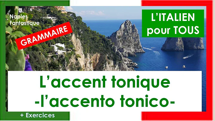 Apprendre l'ITALIEN  l'accent tonique  Prononciation