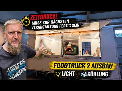 ZEITDRUCK beim Pizza Foodtruck 2 – Schaffen wir Licht & Kühlung noch rechtzeitig?
