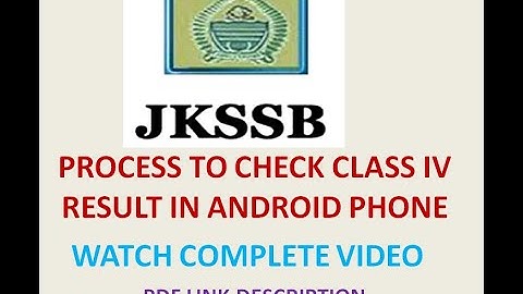class iv result out//Process to check class 4th result//