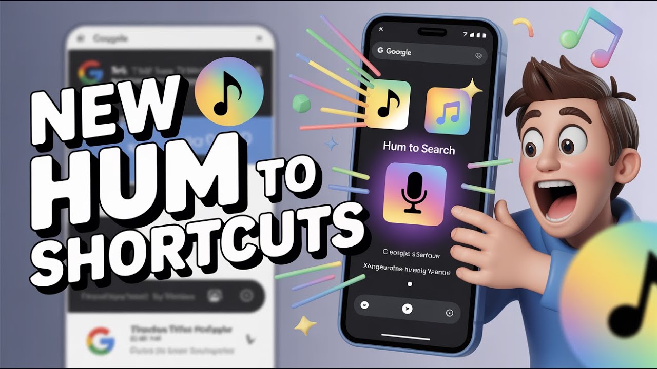 Google's Hum to Search has 2 NEW Shortcuts on Android - YouTube