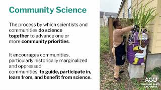 Equitably Addressing Community Priorities: Geoscientists &amp; Communities co-creating tools &amp; solutions