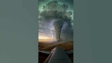 Drone Captures a Giant Tornado Up Close | DisasterFlight