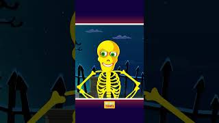 Spooky Skeletons Go Chumbala Ca Chumbala 💀 #halloween #shorts