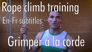 Entrainement de grimper à la corde / The Legion Rope climb training